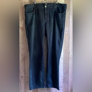 Men's Dark Wash Slim Straight Jeans from Calvin Klein Jeans, 40W/32L